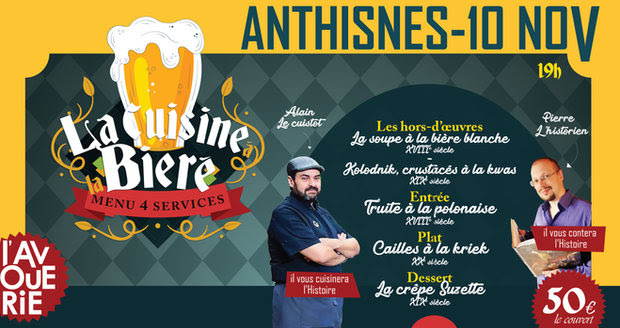 GASTRONOMIE | La cuisine à la bière au Château d’Anthisnes