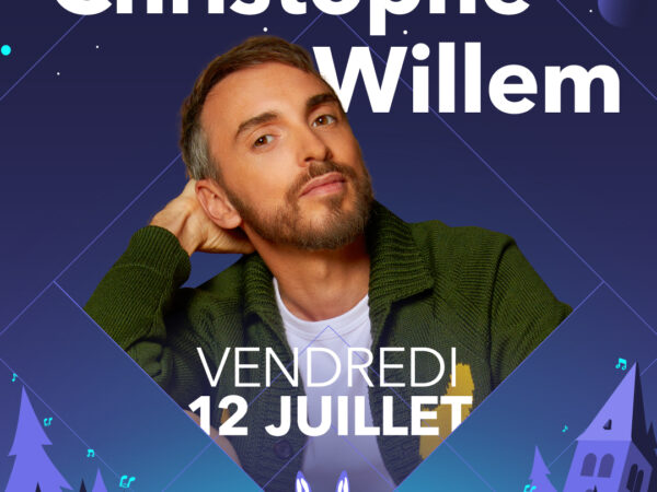 MUSIQUE | Christophe Willem sera au Baudet’stival de Bertrix le vendredi 12 juillet