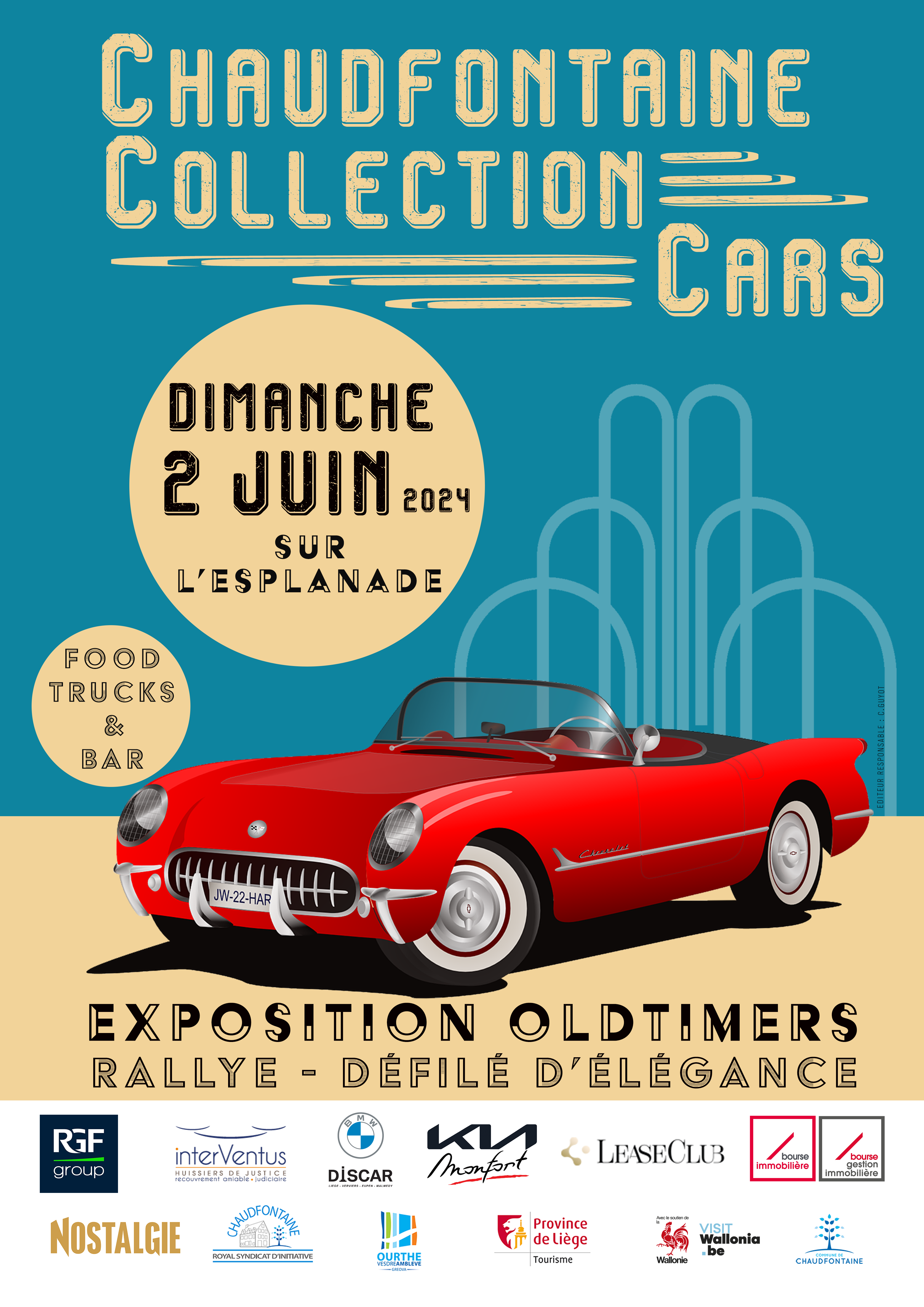 RENCONTRES | Chaudfontaine : rendez-vous des passionnés de voitures le 2 juin !