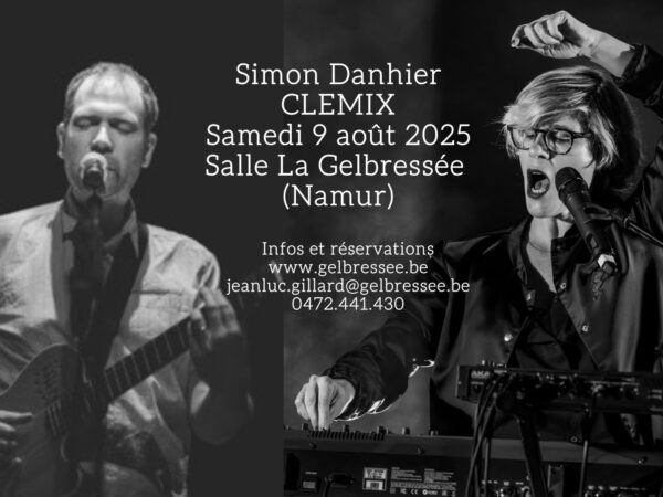 SORTIES | Chanson française avec Simon Danhier et CLEMIX (vidéos)